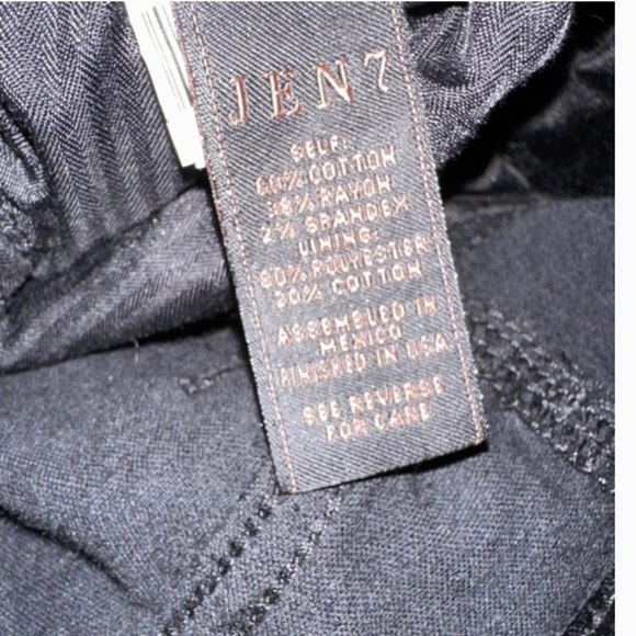 NWOT Jen7 by Seven For All Mankind velvet mini skirt sz 8 - Picture 5 of 5